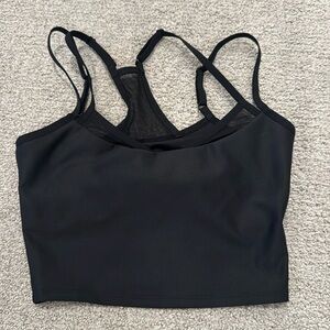 Alo Yoga Black Bra Top